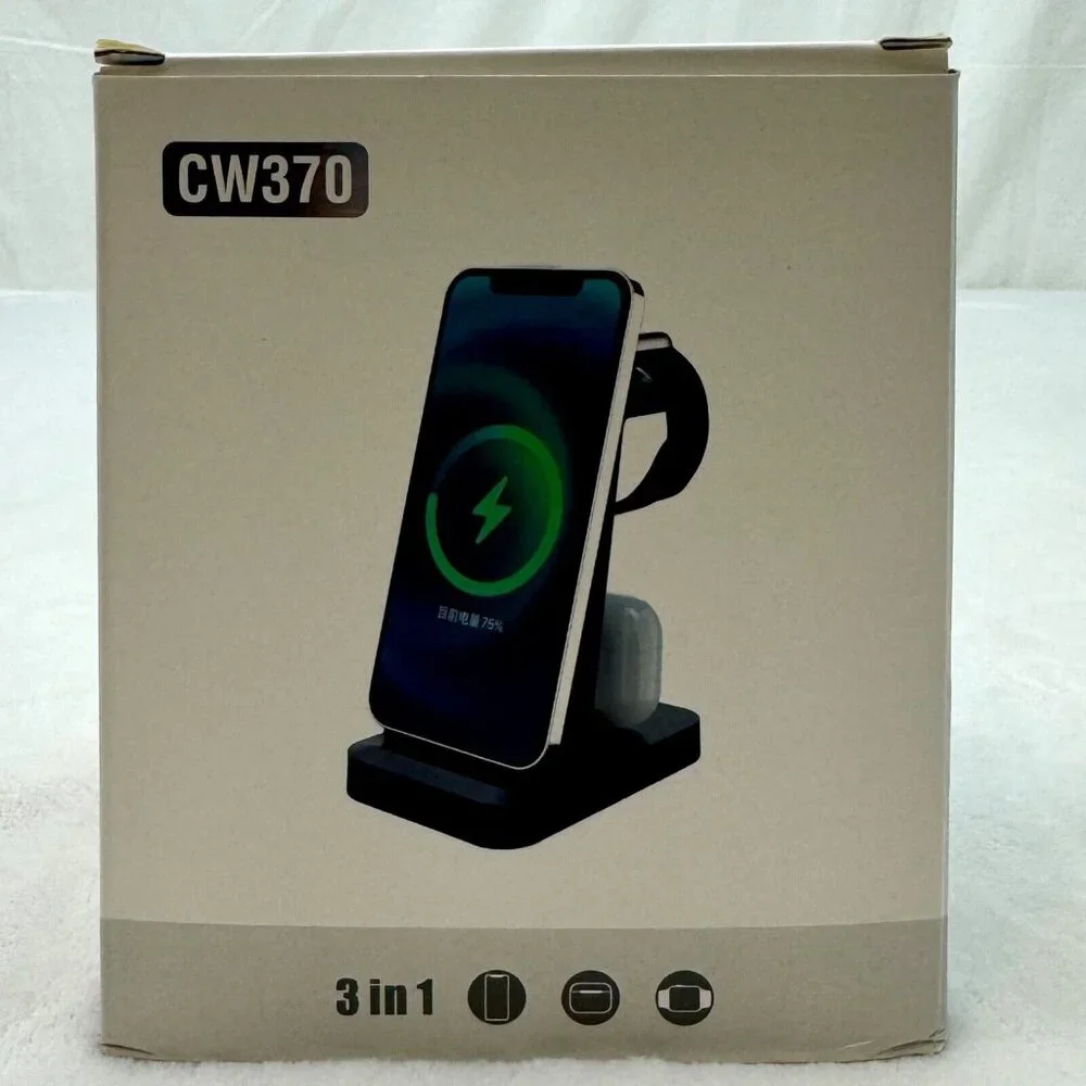 3 in 1 Charging Dock for iPhone Airpods & Apple Watch Lighting Port